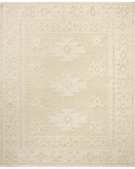 Alara ALR-01 Ivory/Natural 5'6"x8'6" Area Rug