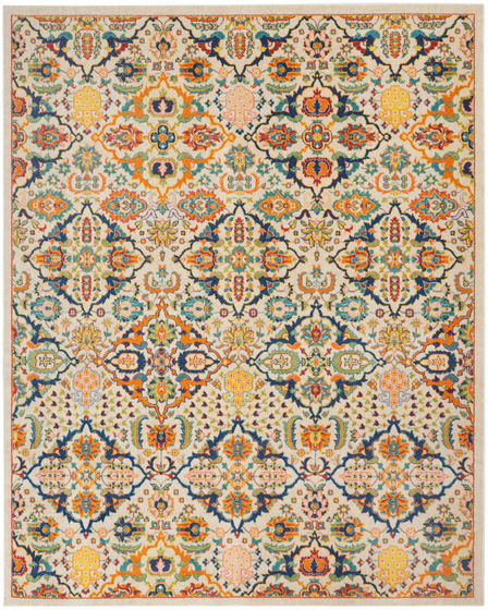 Allur ALR03 Ivory Multicolor Area Rug