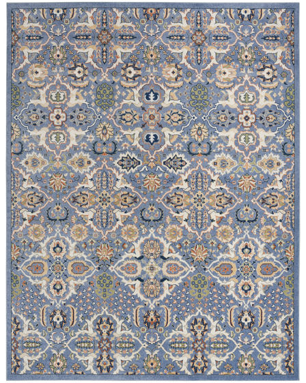 Allur ALR03 Light Blue Area Rug
