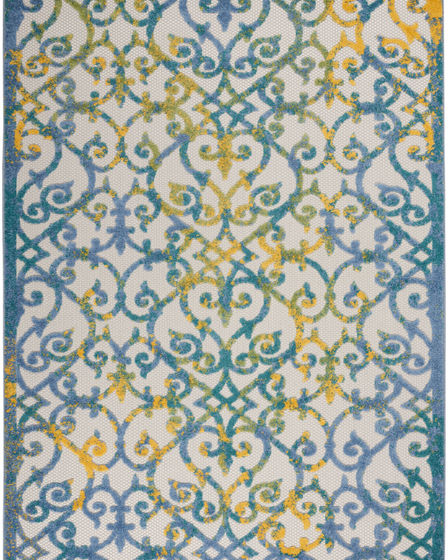 Aloha ALH21 Ivory Blue Area Rug
