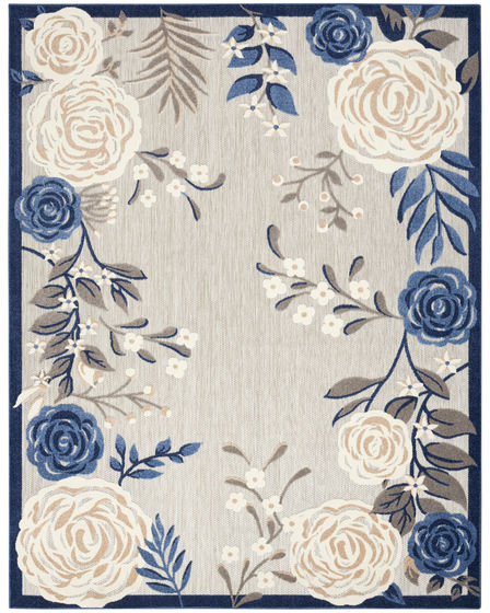 Aloha ALH32 Blue Grey Area Rug