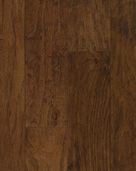 American Scrape Hickory 5" Wilderness Brown Hardwood