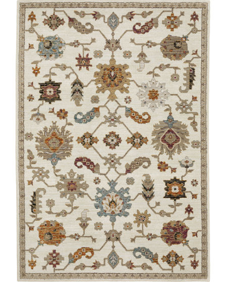 Andorra 2419b Ivory/Multi Area Rug
