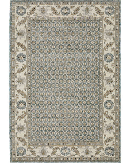 Andorra 2429a Blue/Ivory Area Rug