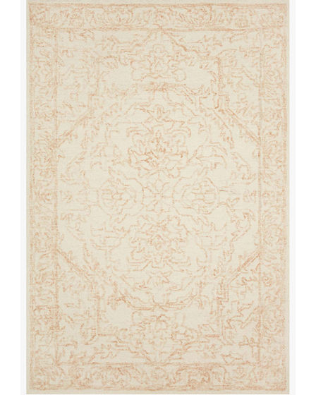 Annie ANN-05 White/Pink Area Rug