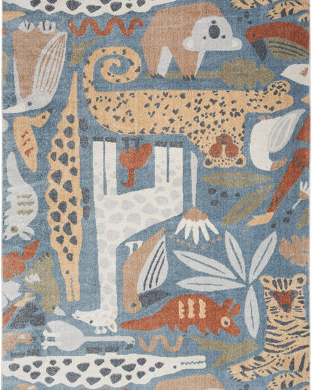 Astra Machine Washable ASW01 Multicolor Rug