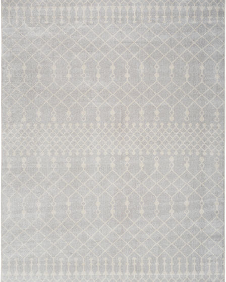 Astra Machine Washable ASW10 Grey Area Rug
