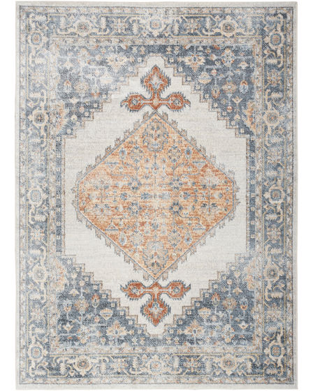 Astra Machine Washable ASW11 Grey Gold Rug