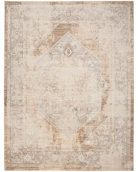 Astra Machine Washable ASW13 Beige Area Rug
