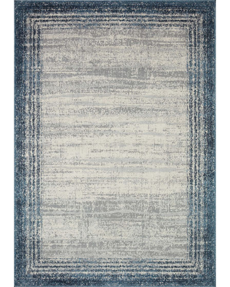 Austen AUS-02 Pebble/Blue Area Rug