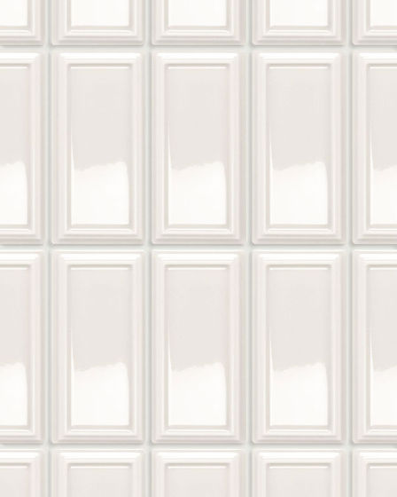 Baroque Bianco Glossy Ceramic Tile