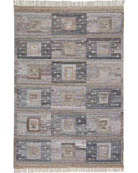 Beckett 0816F Gray/Taupe/Tan Area Rug