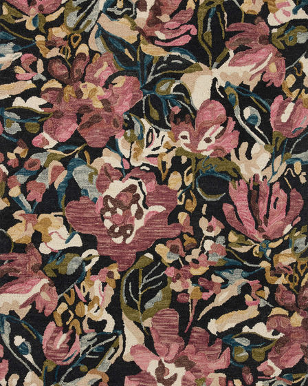 Belladonna BLM-01 Black/Berry Area Rug