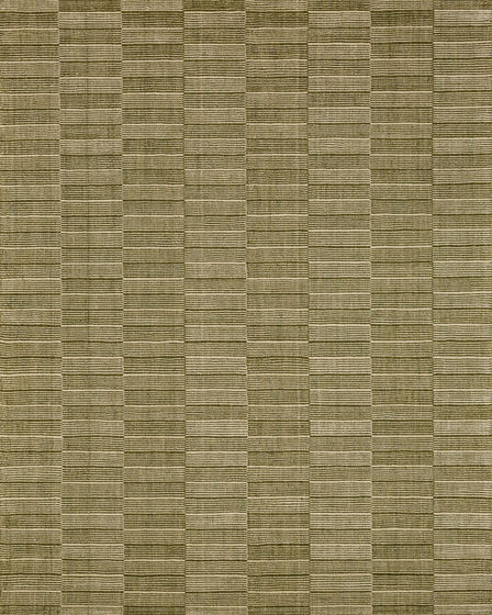 Bobby Berk Broken Stripe Moss Area Rug