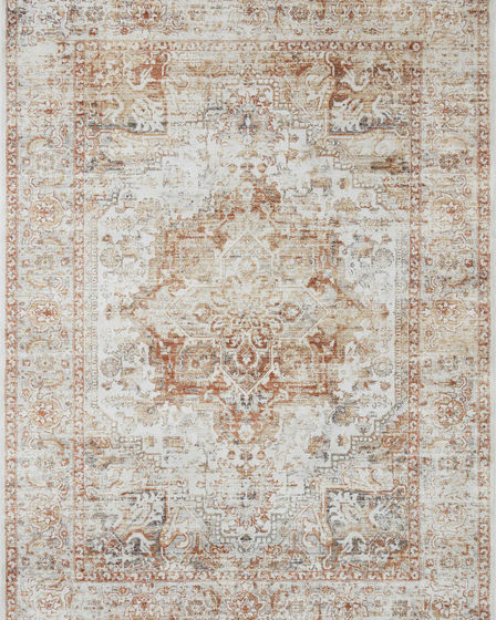 Bonney BNY-01 Ivory/Sunset Area Rug