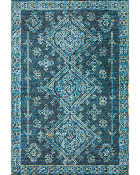 Brisbane BR2 Navy Area Rug