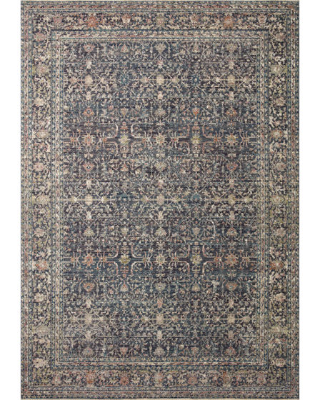 Bradbury BRU-01 Midnight/Multi Area Rug