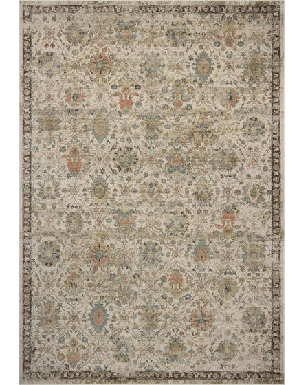 Briar BRR-04 Ivory/Multi 2'6"x4'0" Runner Rug