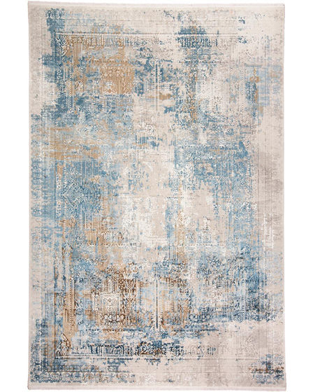 Cadiz 3890F Blue/Gray/Gold Area Rug