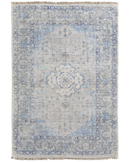 Caldwell 8108F Gray/Blue/Ivory Area Rug