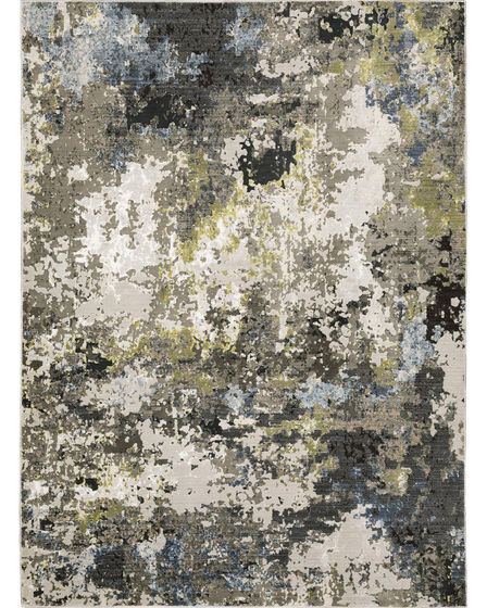 Caravan 502z Grey/Green Area Rug