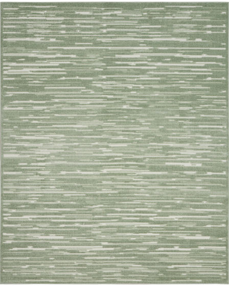 Care Free CAF04 Green Area Rug