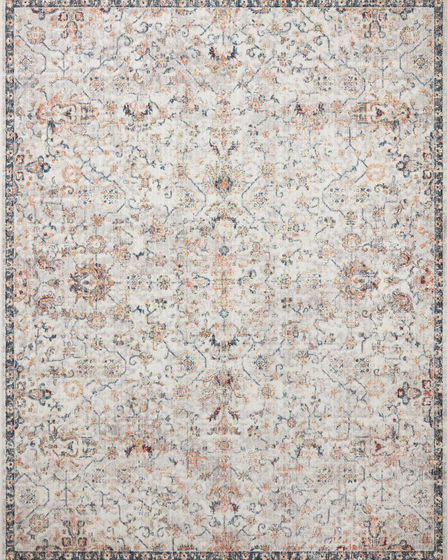 Cassandra CSN-03 Dove/Navy Area Rug