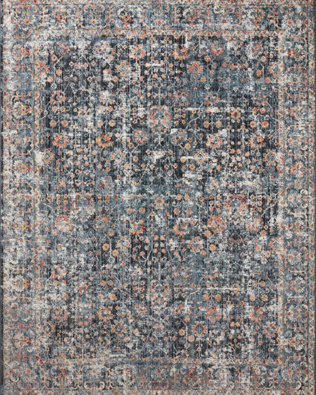 Cassandra CSN-05 Blue/Multi Area Rug
