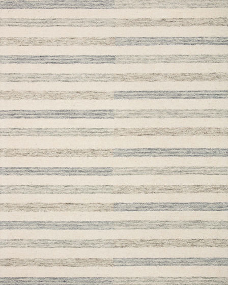 Chris CHR-05 Ivory/Slate Area Rug