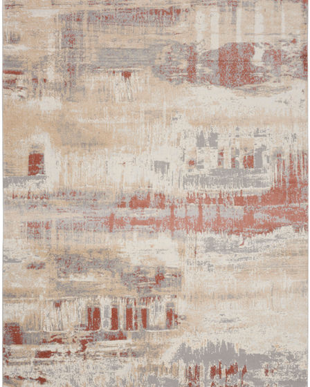 Ck005 Enchanting ECH02 Grey/Rust Area Rug