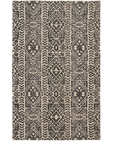 Colton 8627F Gray/Black/Ivory Area Rug