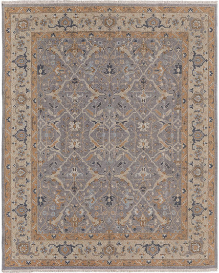 Corbitt 0611F Gray/Gold Area Rug