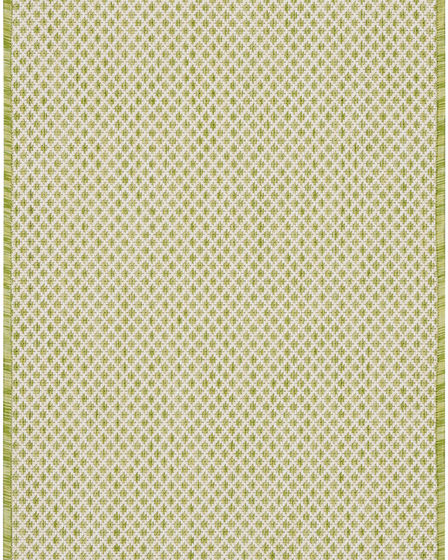 Courtyard COU01 Ivory Green Area Rug