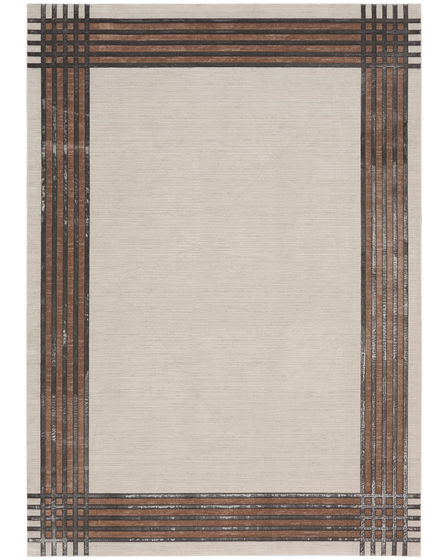 Desire DSR01 Ivory Silver Area Rug