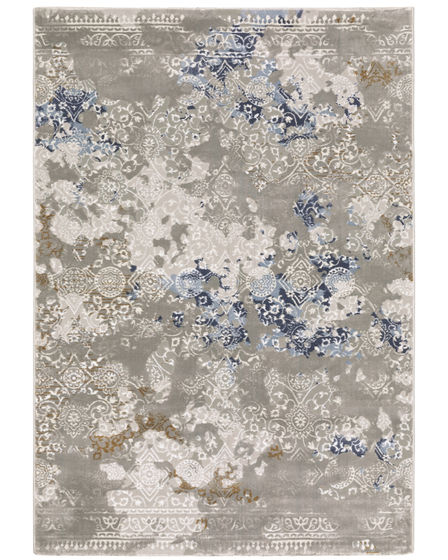 Easton 7111f Grey/Blue Area Rug