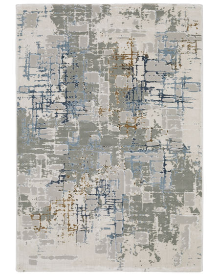 Easton 8111x Ivory/Blue Area Rug