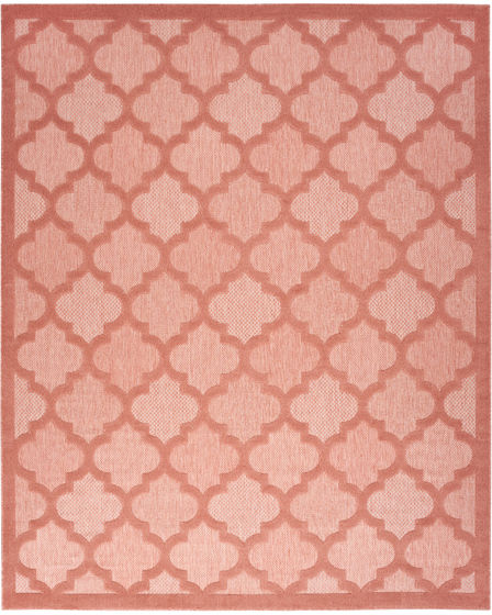 Easy Care NES01 Coral/Orange Area Rug
