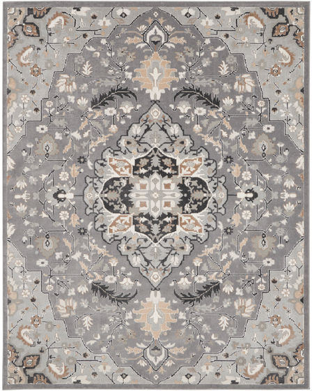 Elation ETN09 Grey Area Rug