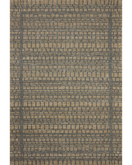 Elias ELA-05 Wheat/Charcoal Area Rug