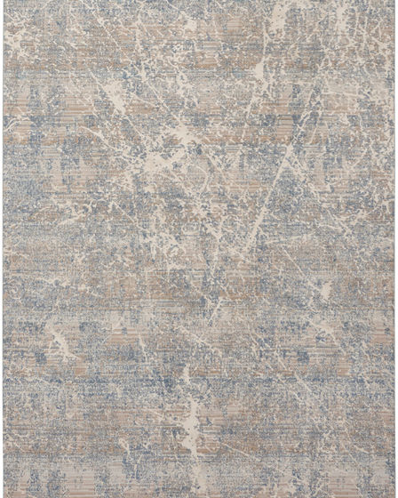 Exhale EXL02 Beige Blue Area Rug