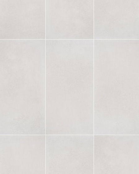 Fab-crete White Matte Porcelain Tile
