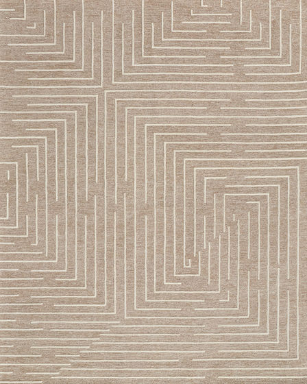 Fenner T8003 Taupe/Ivory Area Rug