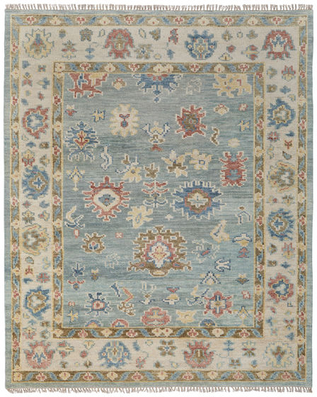 Fillmore 69CJF Blue/Ivory/Yellow Rug