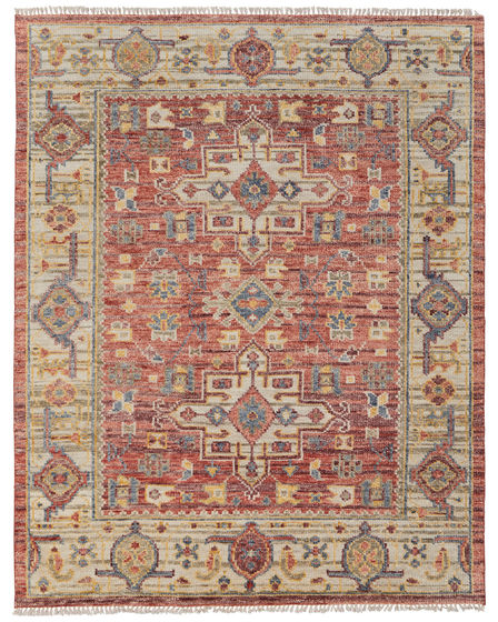 Fillmore 69CKF Red/Ivory/Gold Area Rug