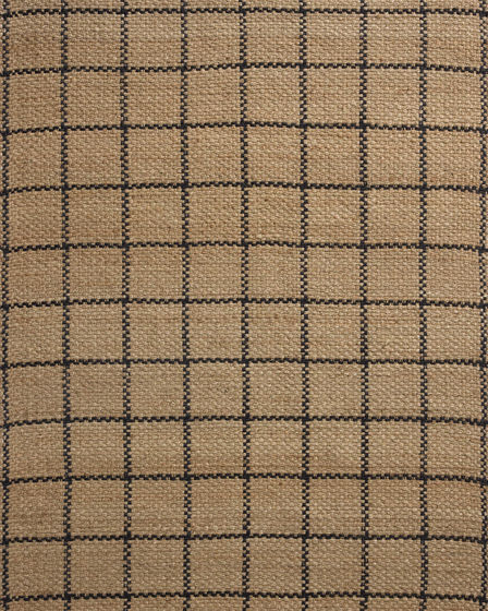 Fletcher FLE-01 Natural/Black Area Rug