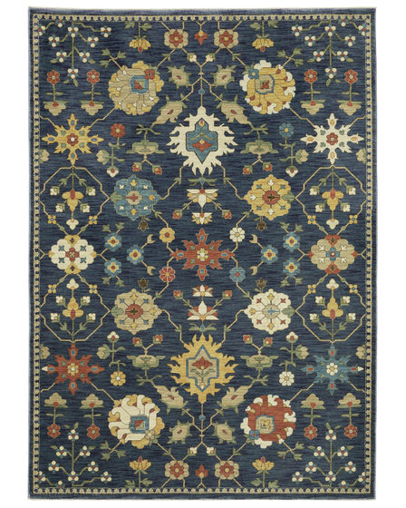 Francesca fr02l Blue/Multi Area Rug