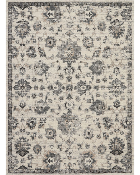 Fusion FSS15 Cream/Grey Area Rug