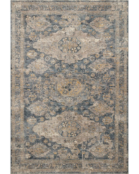 Gaia GAA-02 Denim/Taupe Area Rug