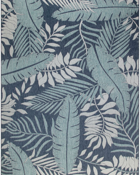 Garden Oasis GOA02 Navy Area Rug