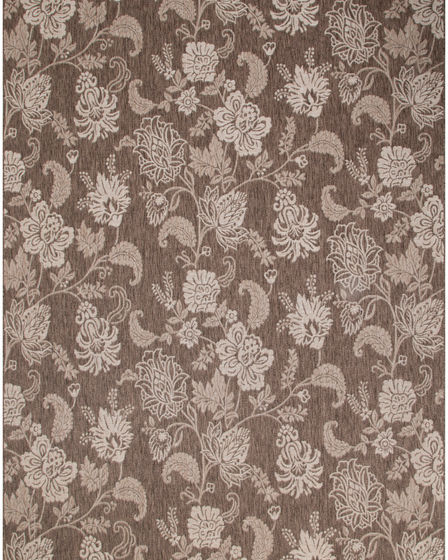 Garden Oasis GOA03 Mocha Area Rug